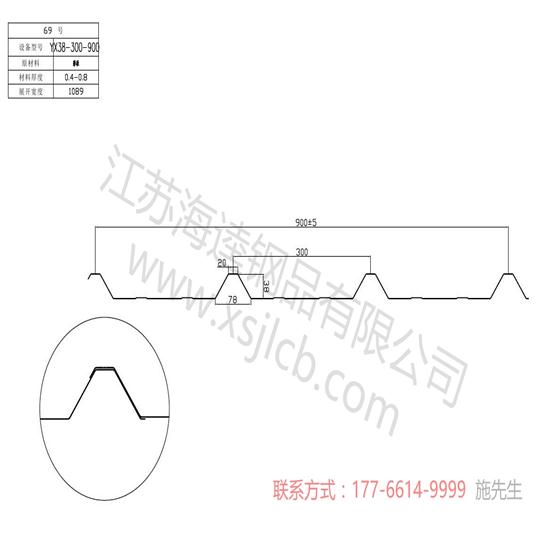 樓承板的根本工藝過程是